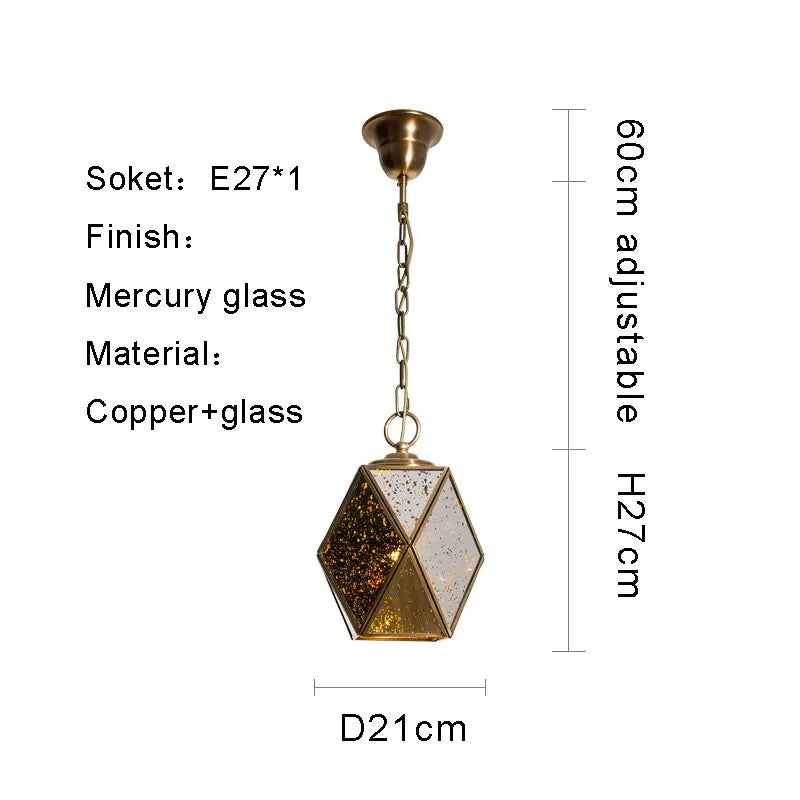 Antique Bronze Pendant Lighting — alternate product view 10