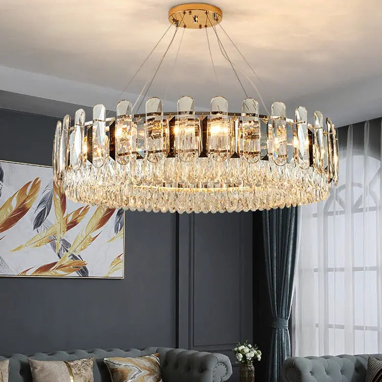 Large Crystal Chandelier — alternate product view 6