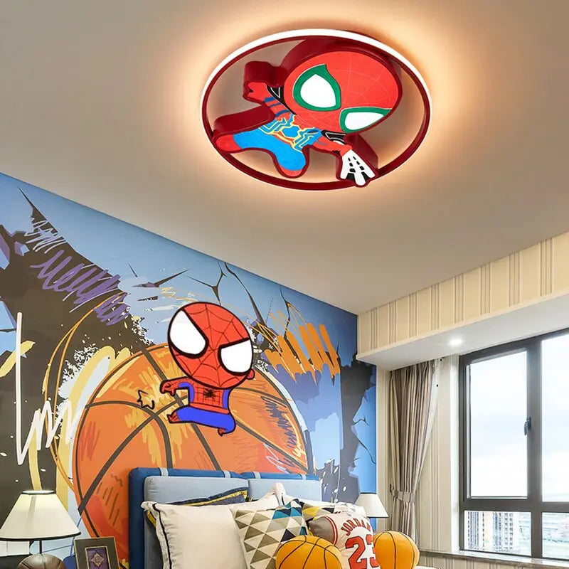 Nordic Spider Man Figure Kids Bedroom Light — alternate product view 5