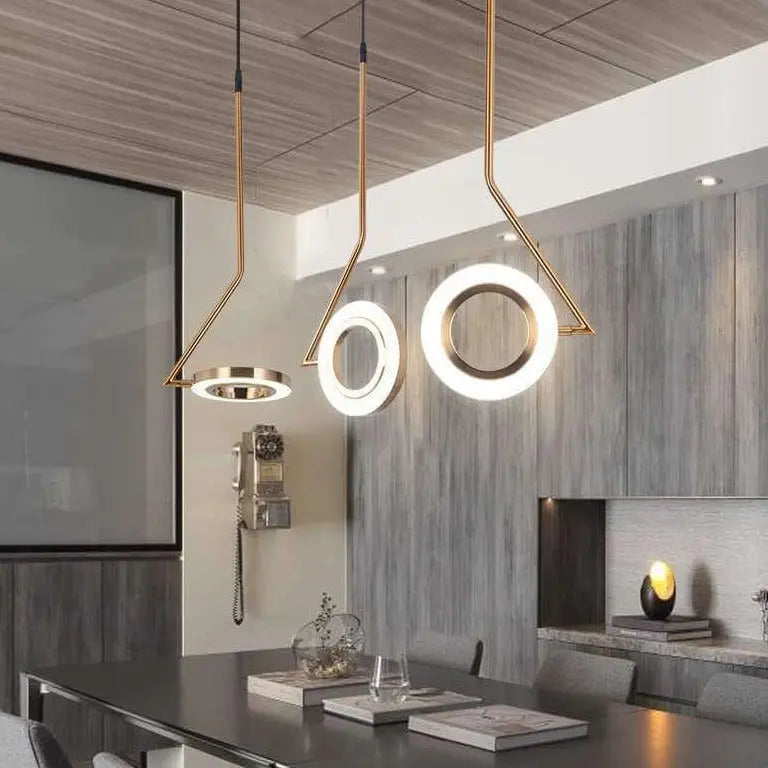 Postmodern Line Ring Lamp — alternate product view 9