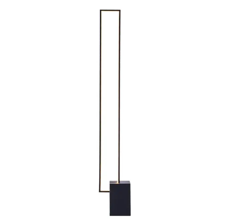 Nordic Standing Contemporary Smart Square Led Strip Floor Lamp — alternate product view 1