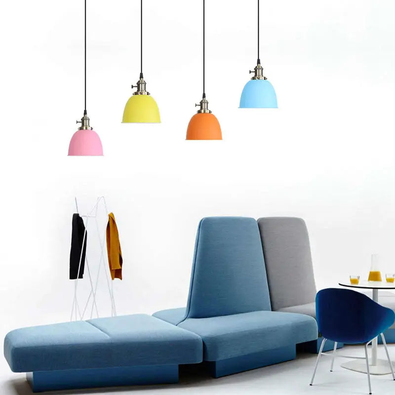 Creative Multi-Color Modern Metal Pendant Light — alternate product view 12