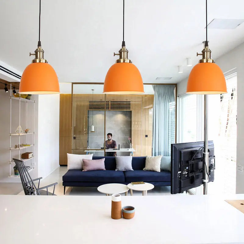Creative Multi-Color Modern Metal Pendant Light — alternate product view 10