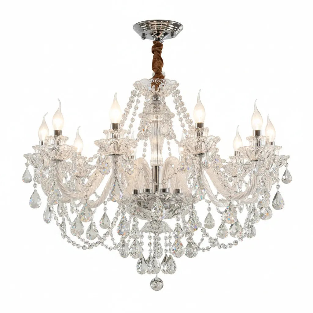 Buckingham Crystal Chandelier — alternate product view 1