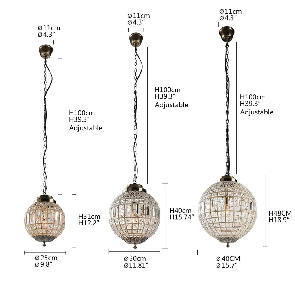 Retro Vintage Royal Empire Ball Style Chandelier — alternate product view 14