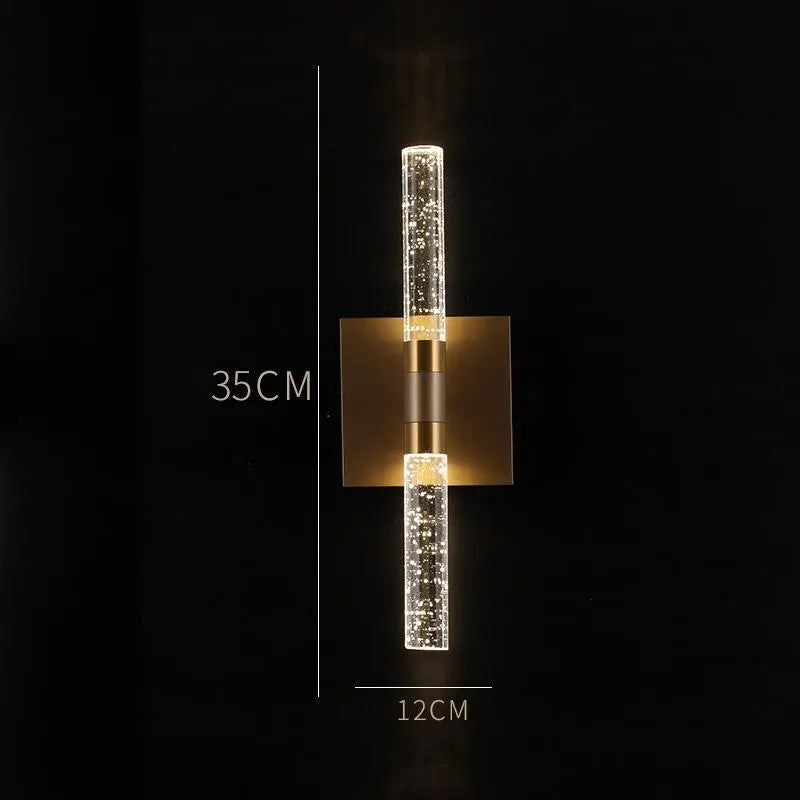 Modern Led Bubble Crystal Wall Lamp — alternate product view 7