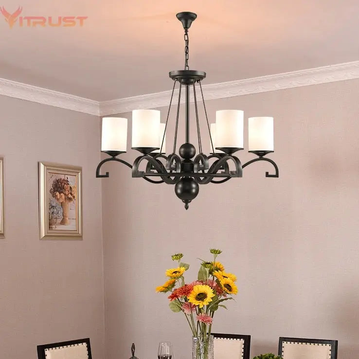 Minimalist Hanging Classic Chandelier — alternate product view 6