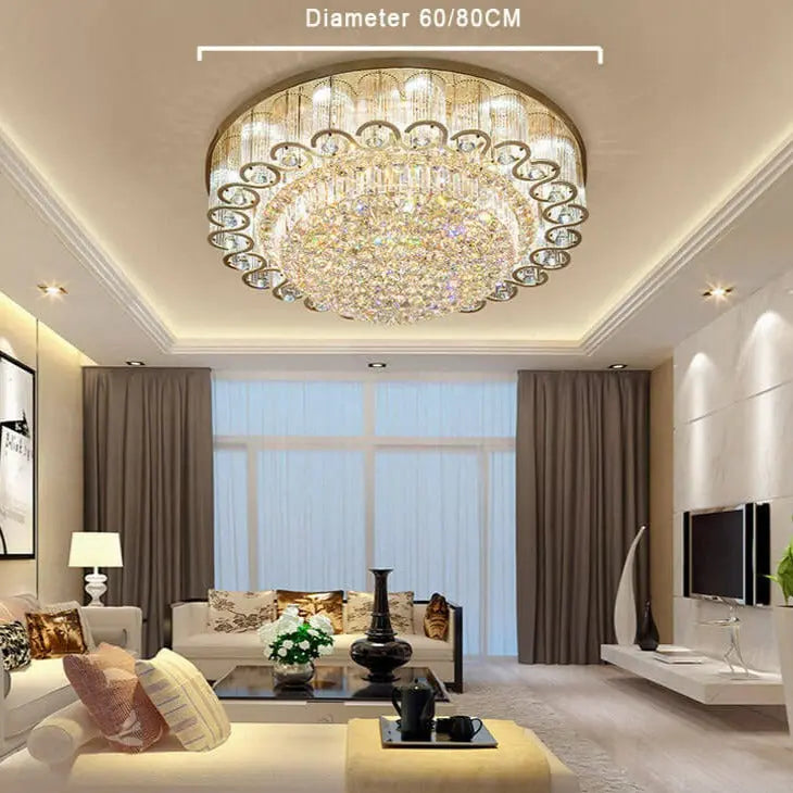 Luxury Crystal Ceiling Chandelier — alternate product view 10