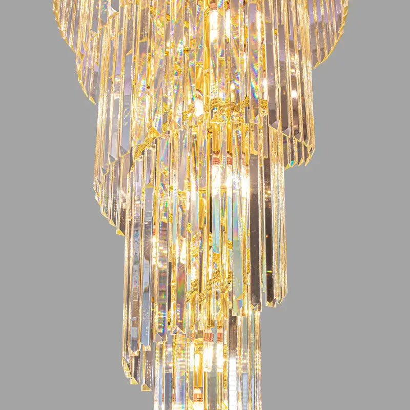 Loft Stair Rotating Long Chandelier — alternate product view 7