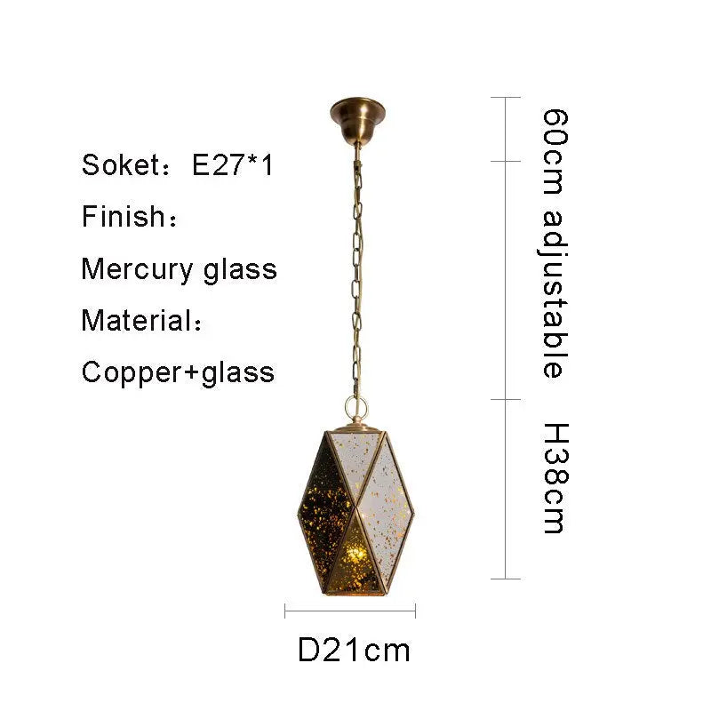 Antique Bronze Pendant Lighting — alternate product view 8