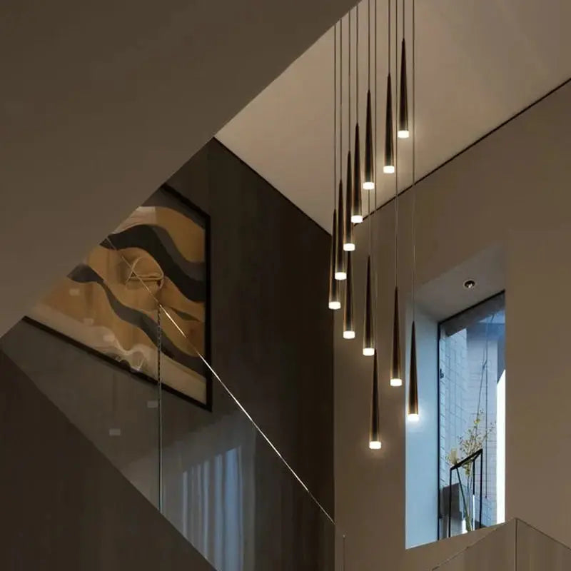 Long Stair Chandelier — alternate product view 8