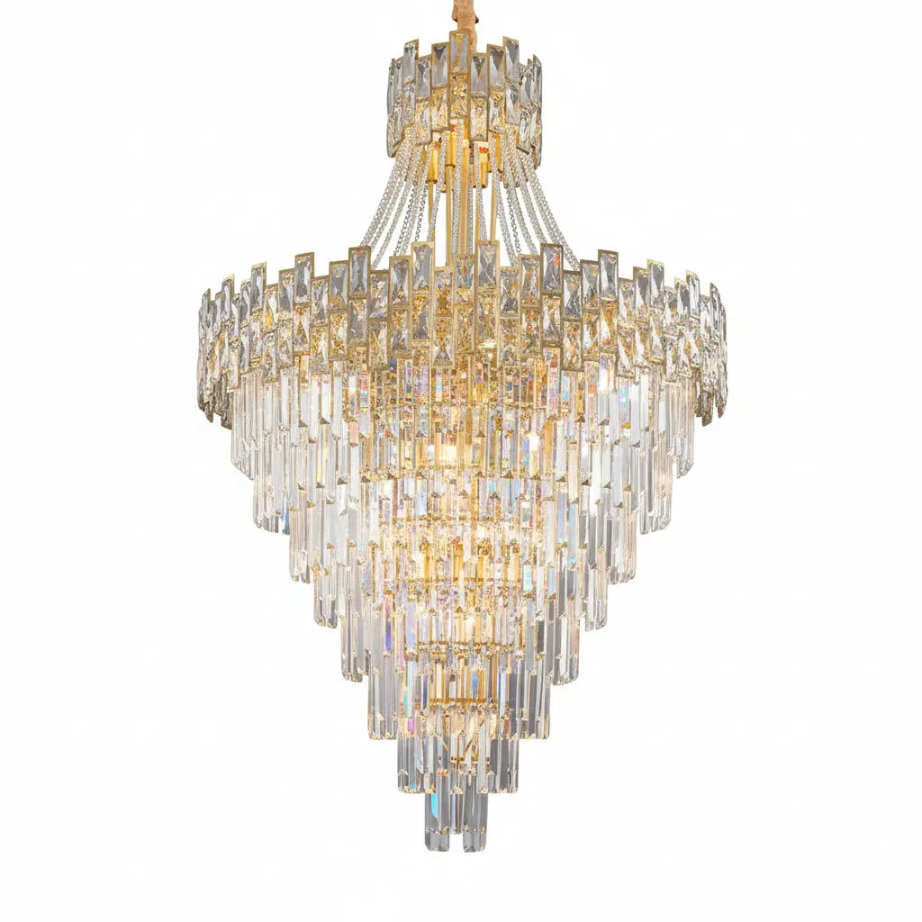 Brass Globe Art Decor Chandelier — alternate product view 1