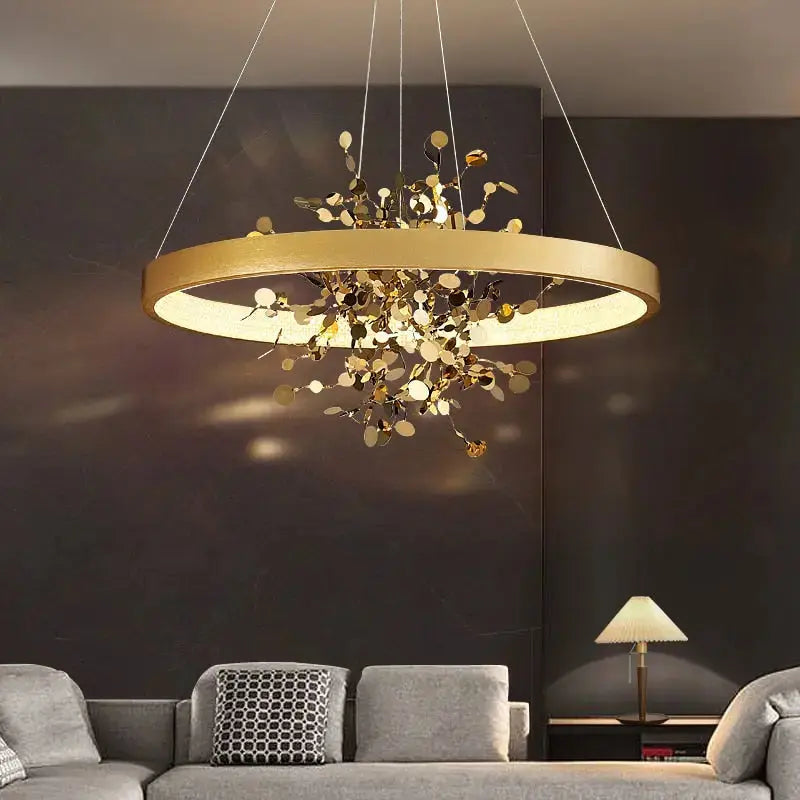 Modern Abstract Chandelier — alternate product view 2