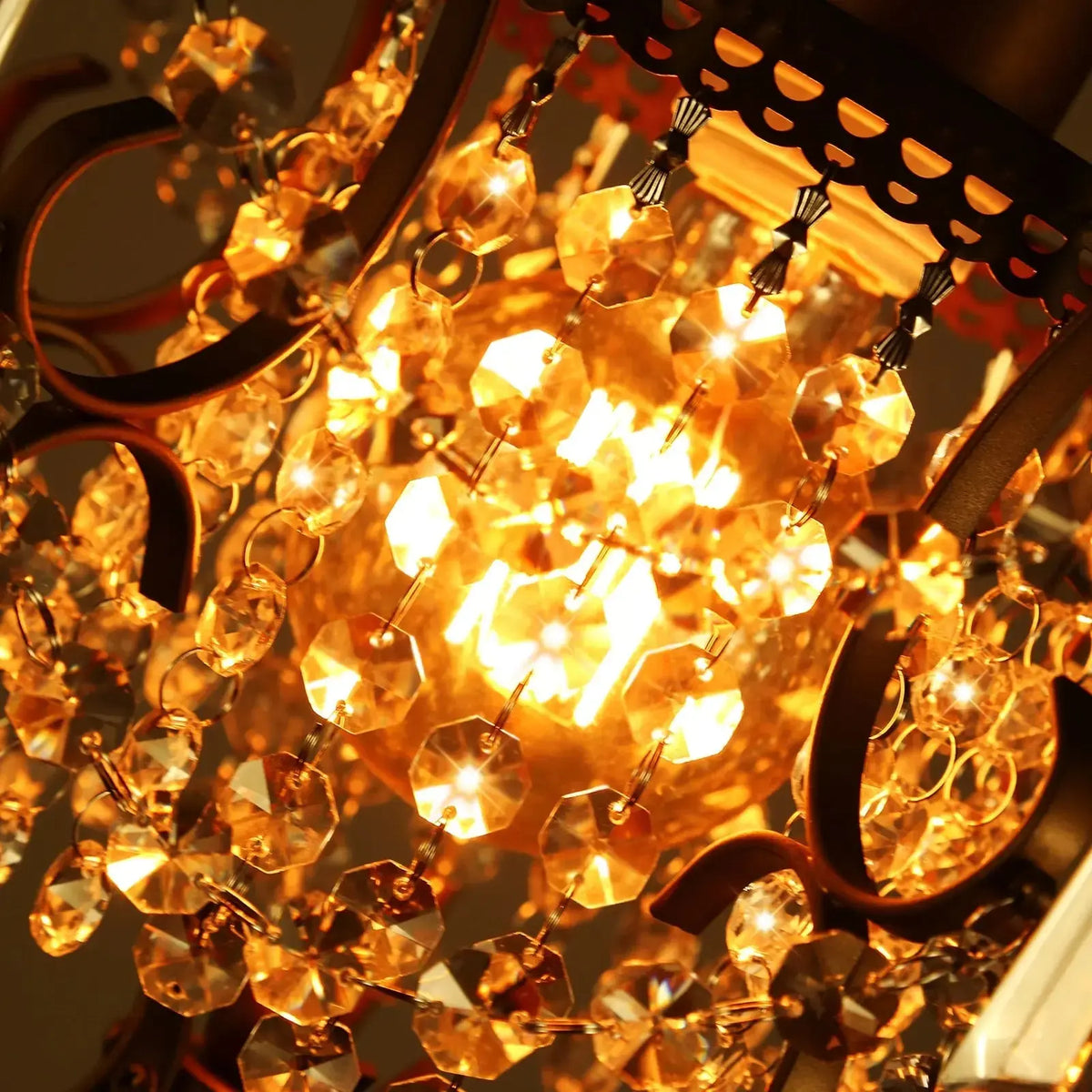 Unique Geometric Pendant Chandelier — alternate product view 5