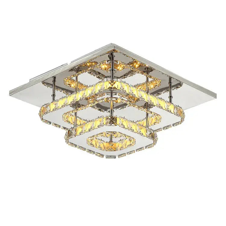 Banquet Chandelier Crystal Ceiling Light — alternate product view 1