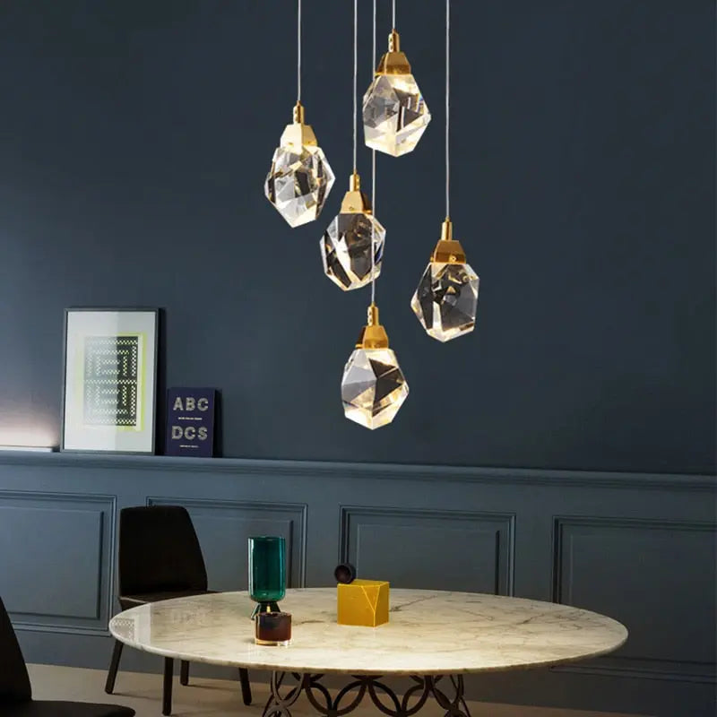 Iris Copper Designer Pendant Light — alternate product view 6