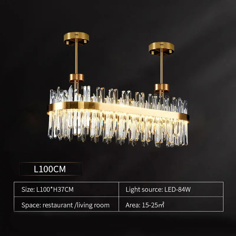 Modern Crystal Luxury Chandelier — alternate product view 12