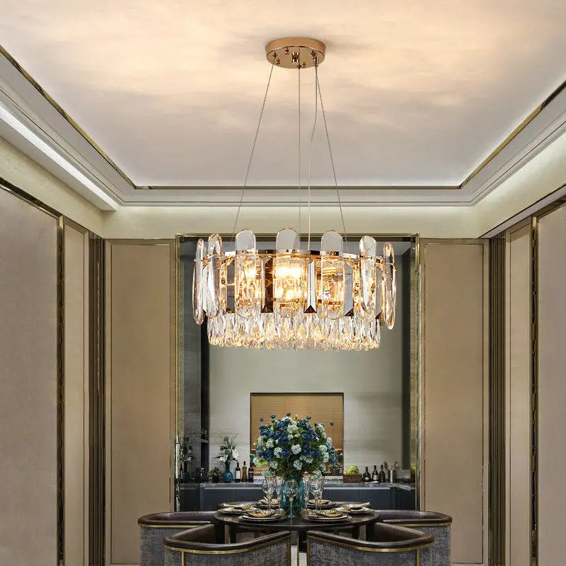 Large Crystal Chandelier — alternate product view 3
