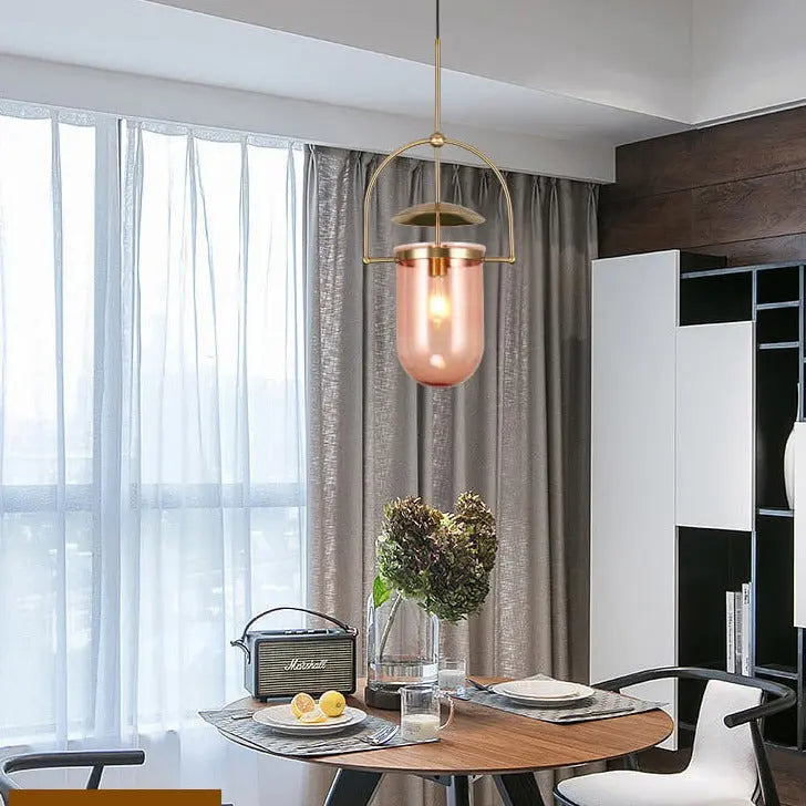 Loft Japanese Style Round Tube Chandeliers — alternate product view 3