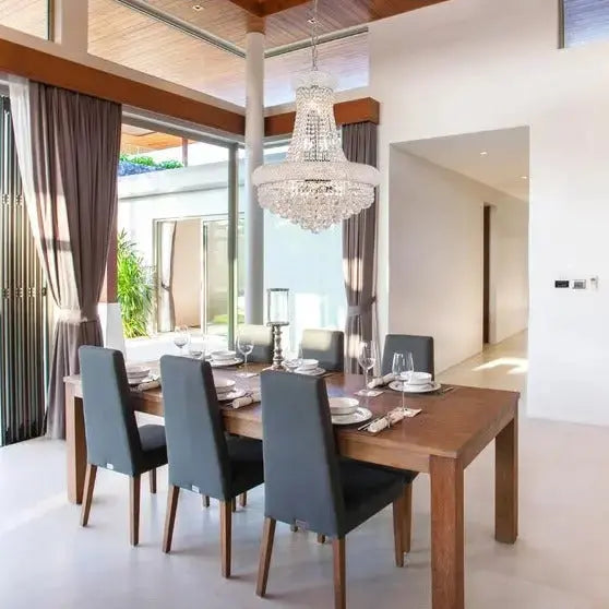 French Empire Gold Crystal Chandelier — alternate product view 4