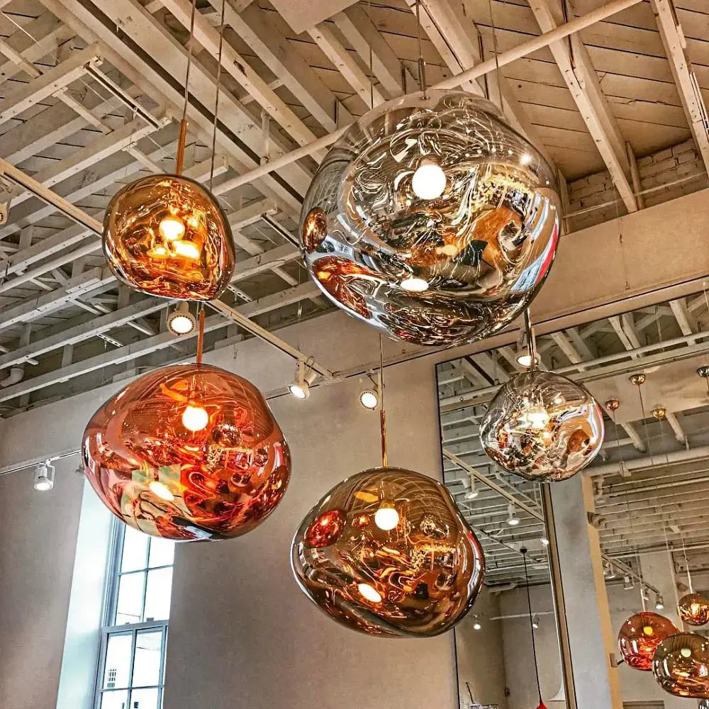 Nordic Lava Pendant Lights - Silver — alternate product view 3