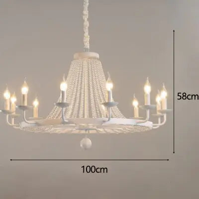 Country Candle Crystal Chandelier — alternate product view 12