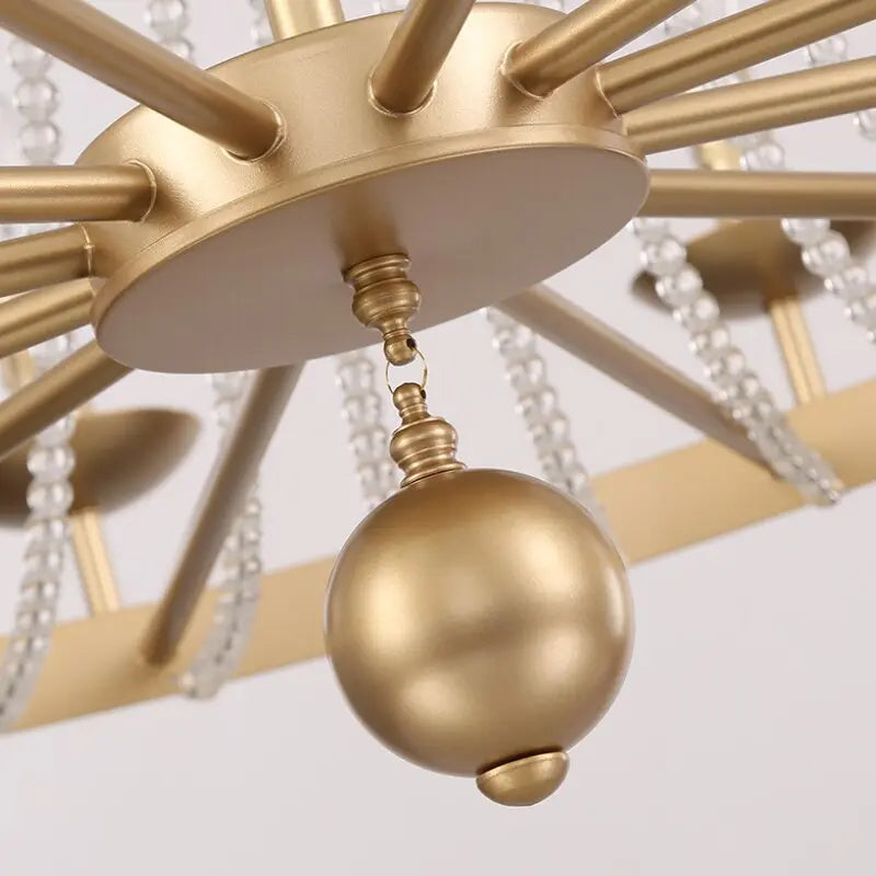 Country Candle Crystal Chandelier — alternate product view 7