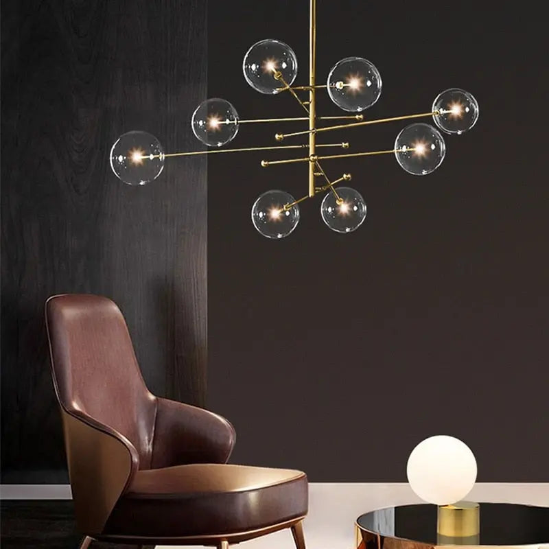 Postmodern LED Chandelier — alternate product view 4