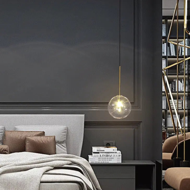 Modern Luxury Glass Ball Chandelier — alternate product view 8