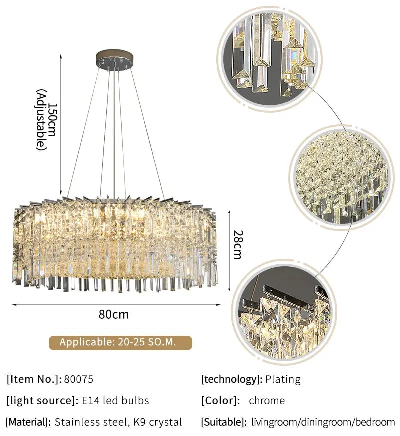 Luxury Creative Designer Hanging Light — alternate product view 6
