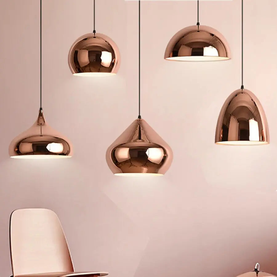 Luxury Rose Gold Pendant Light — alternate product view 13