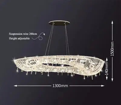 Crystal Luxury Chandelier Villa — alternate product view 14