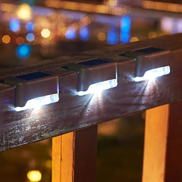 Waterproof LED Solar Stair Lights — alternate product view 1