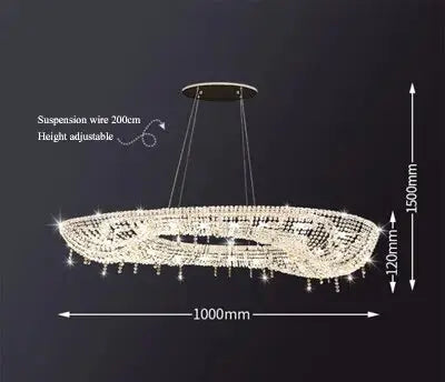 Crystal Luxury Chandelier Villa — alternate product view 16
