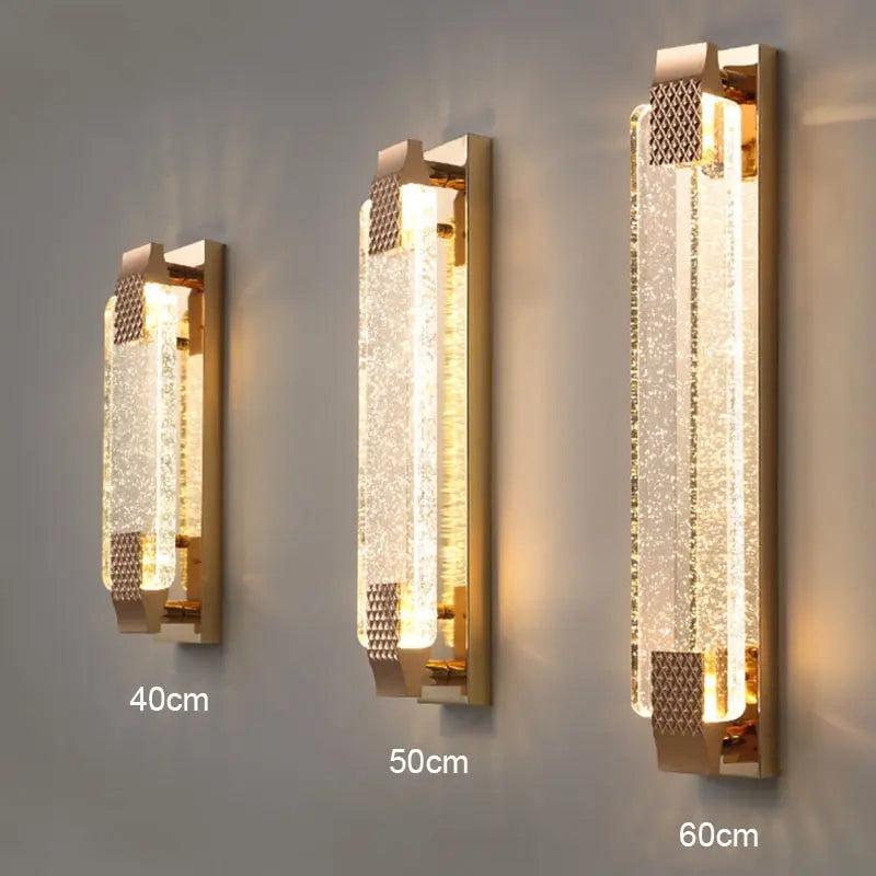 Crystal Bubble Living Room Background Wall Lamp — alternate product view 5
