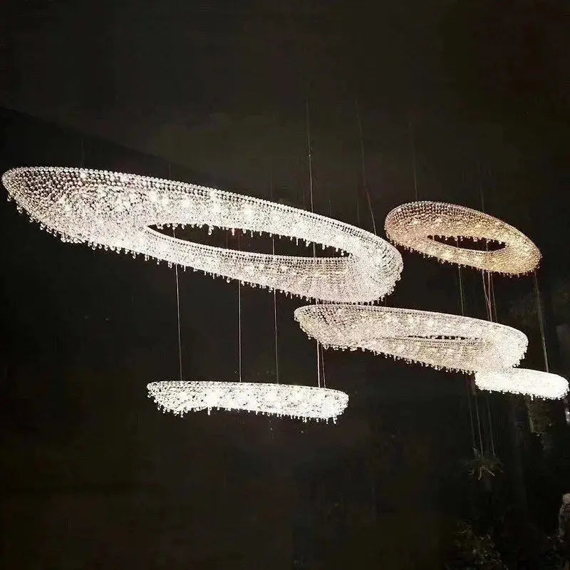 Crystal Luxury Chandelier Villa — alternate product view 2