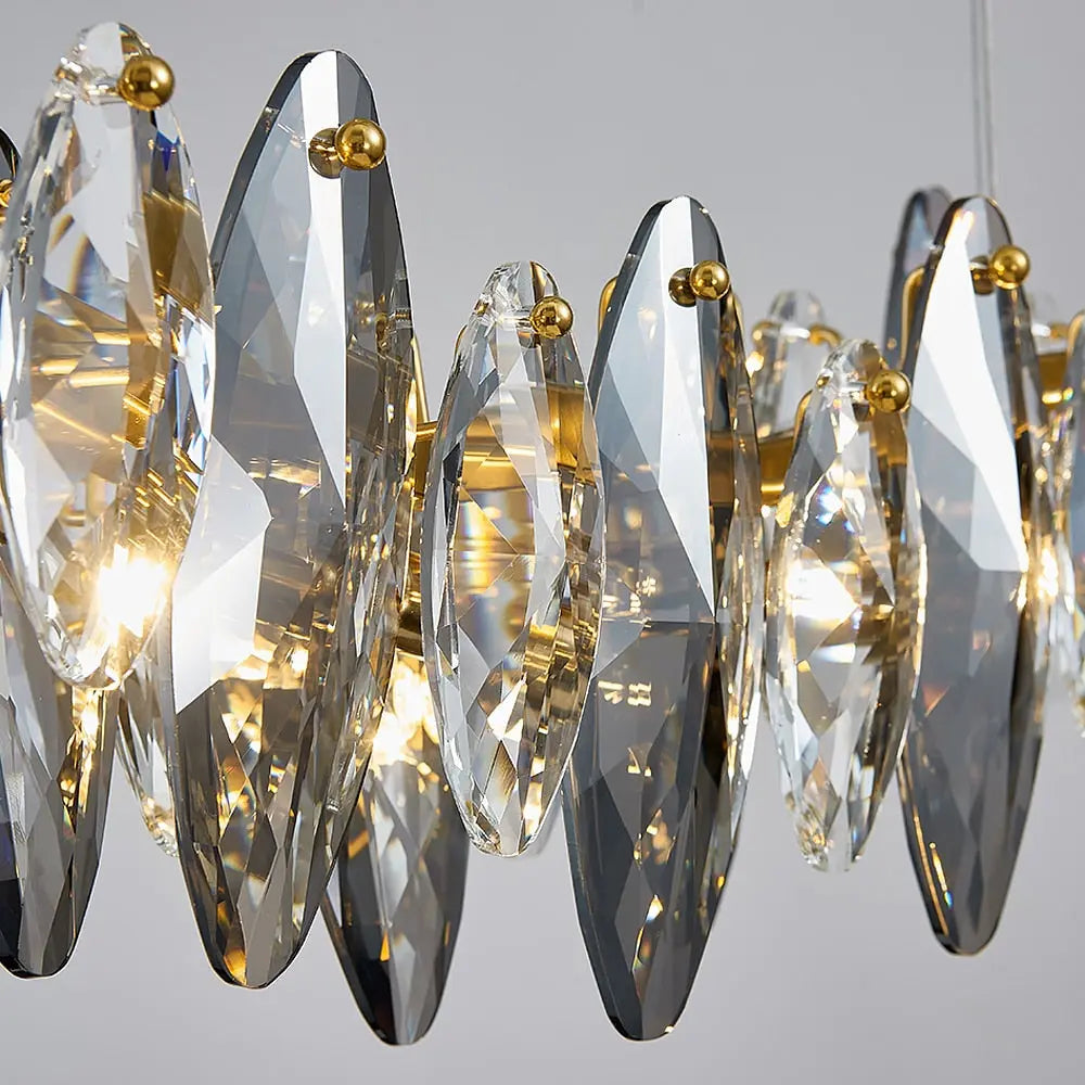 Wave Modern Crystal Designer Chandeliers — alternate product view 5