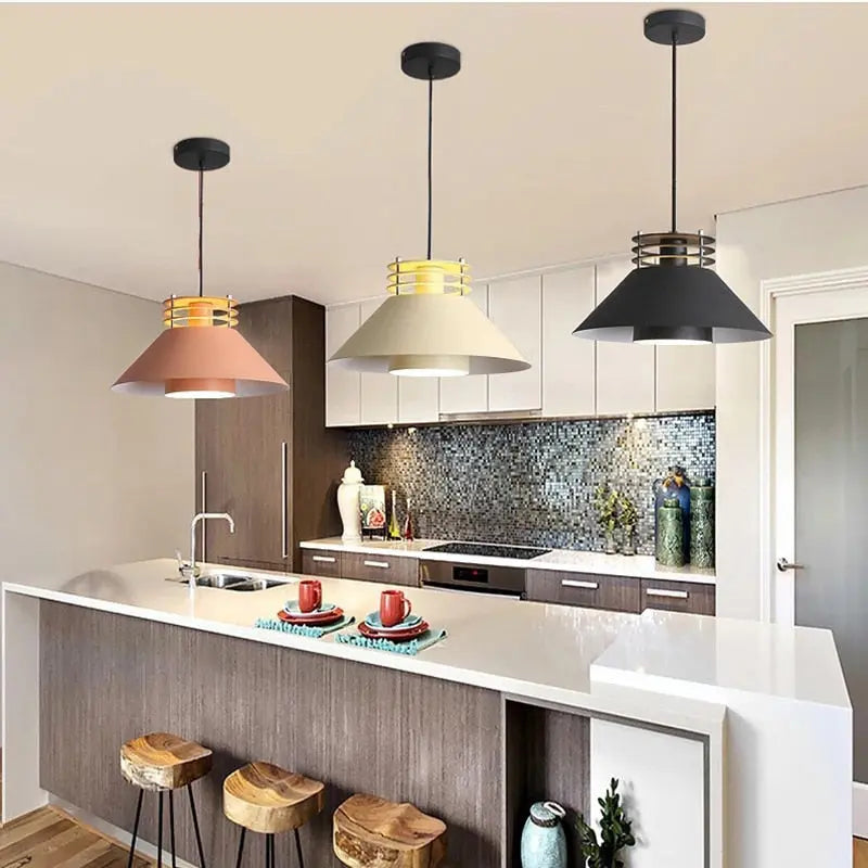 Nordic Bedside Macaron Pendant Lights — alternate product view 1