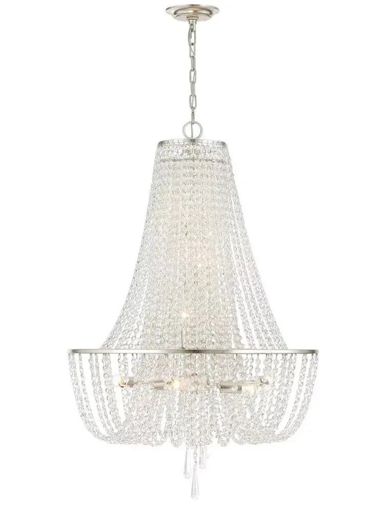 French Hanging Crystal Chandelier — alternate product view 5