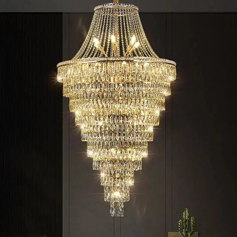 Duplex Villa Crystal Chandelier — alternate product view 6