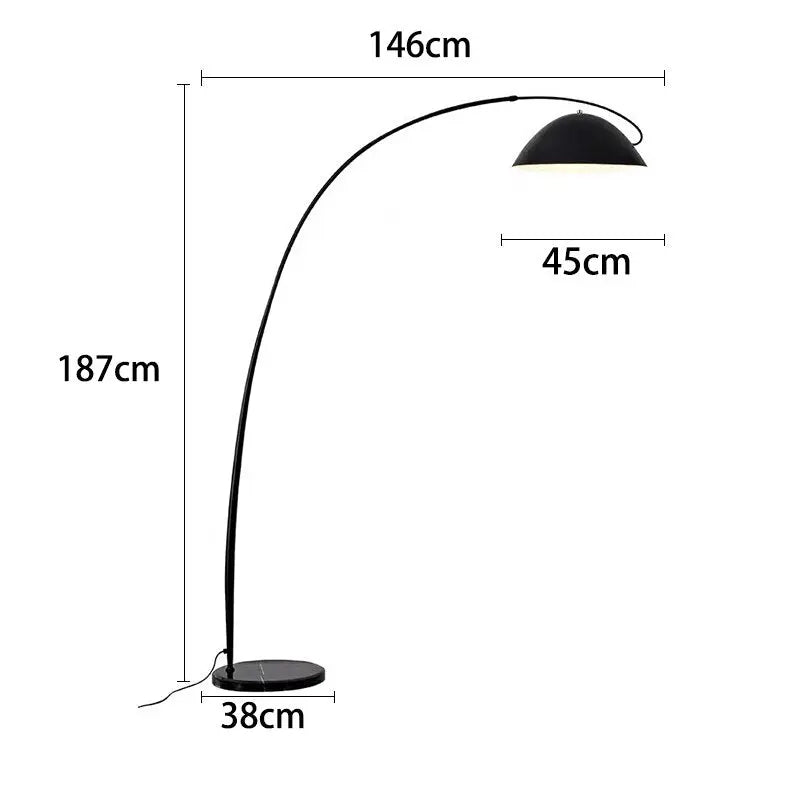 Nordic Fishing Floor Lamp — alternate product view 11