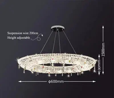 Crystal Luxury Chandelier Villa — alternate product view 15
