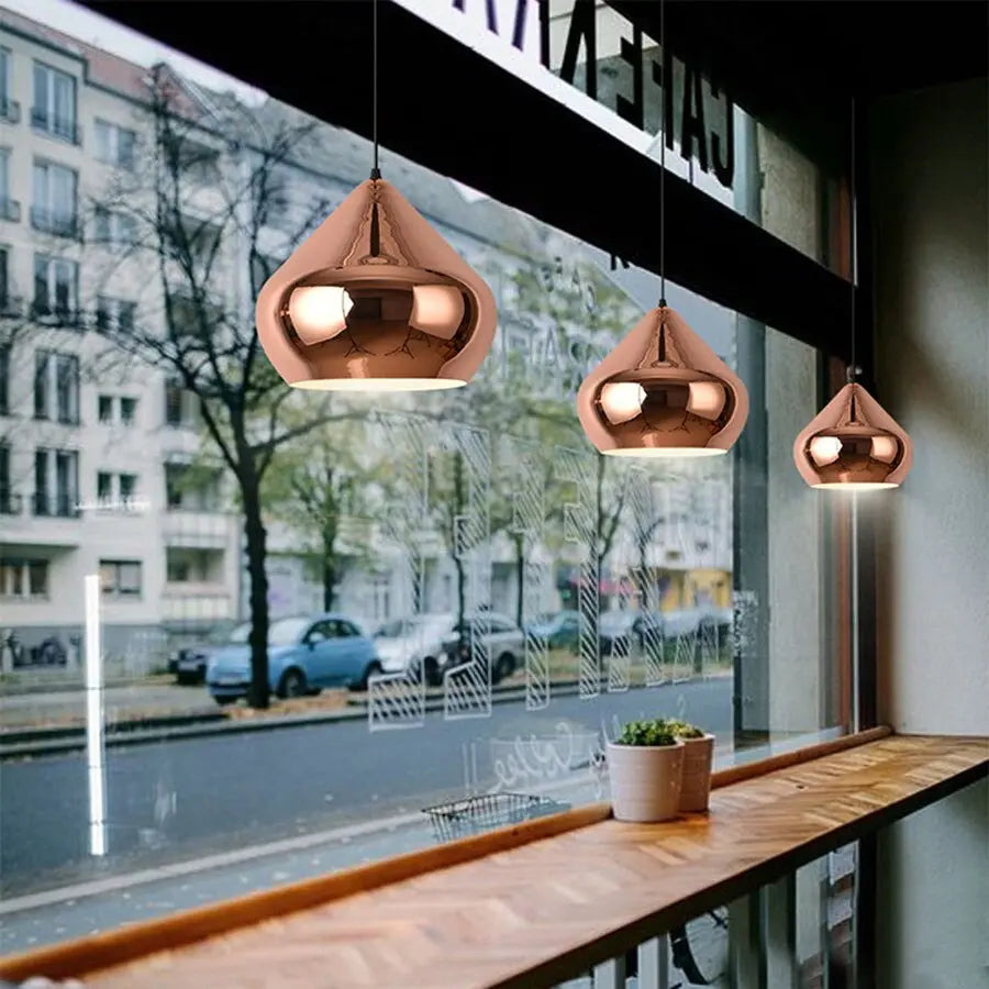 Luxury Rose Gold Pendant Light — alternate product view 14
