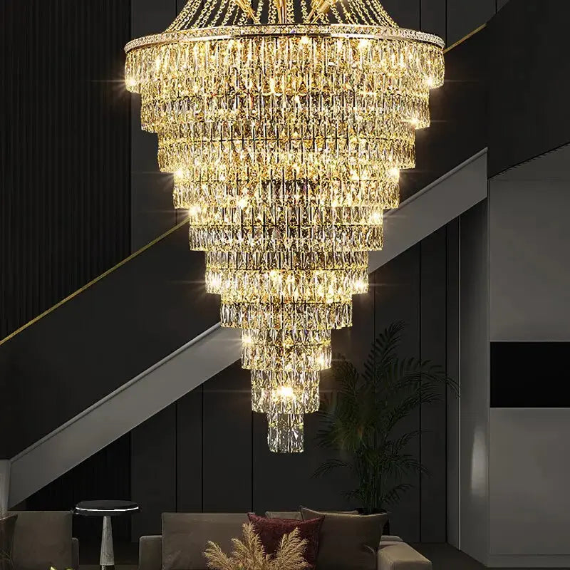 Duplex Villa Crystal Chandelier — alternate product view 3