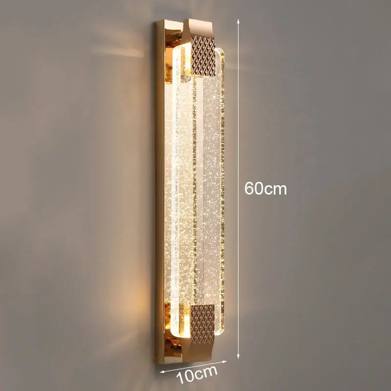 Crystal Bubble Living Room Background Wall Lamp — alternate product view 7