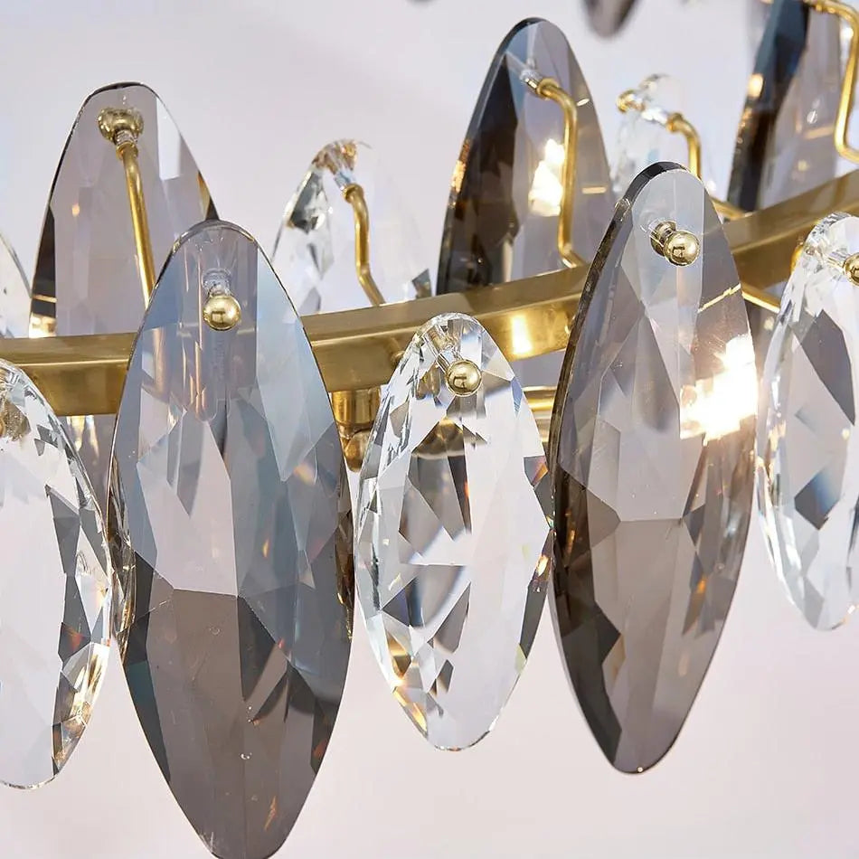 Luxury Modern Hanging Crystal Chandelier — alternate product view 3