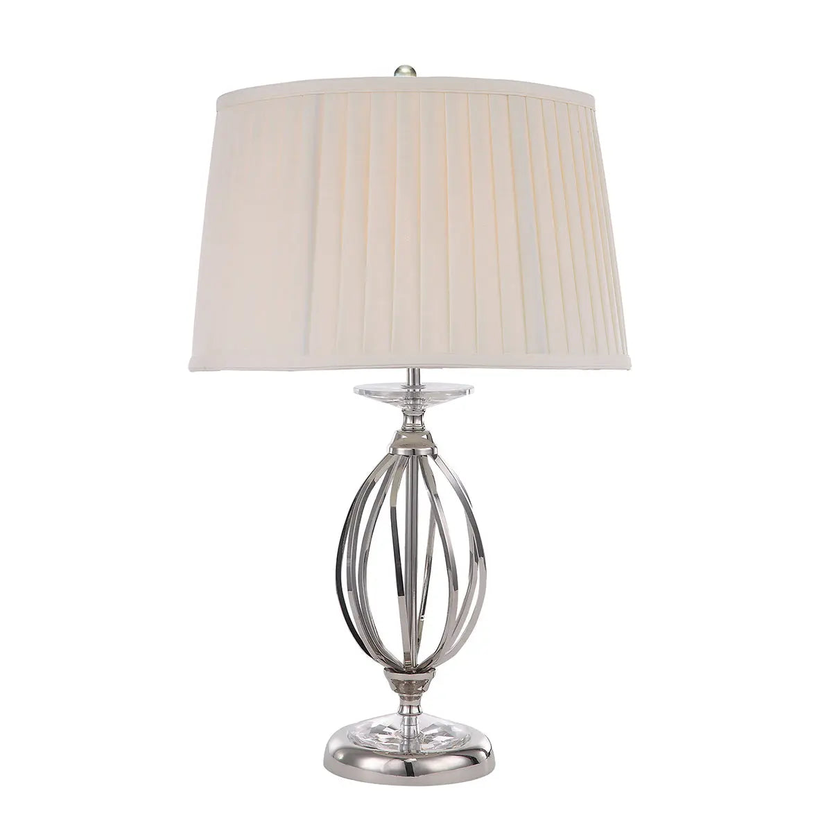 Aegean 1 Light Table Lamp - Polished Nickel — product view