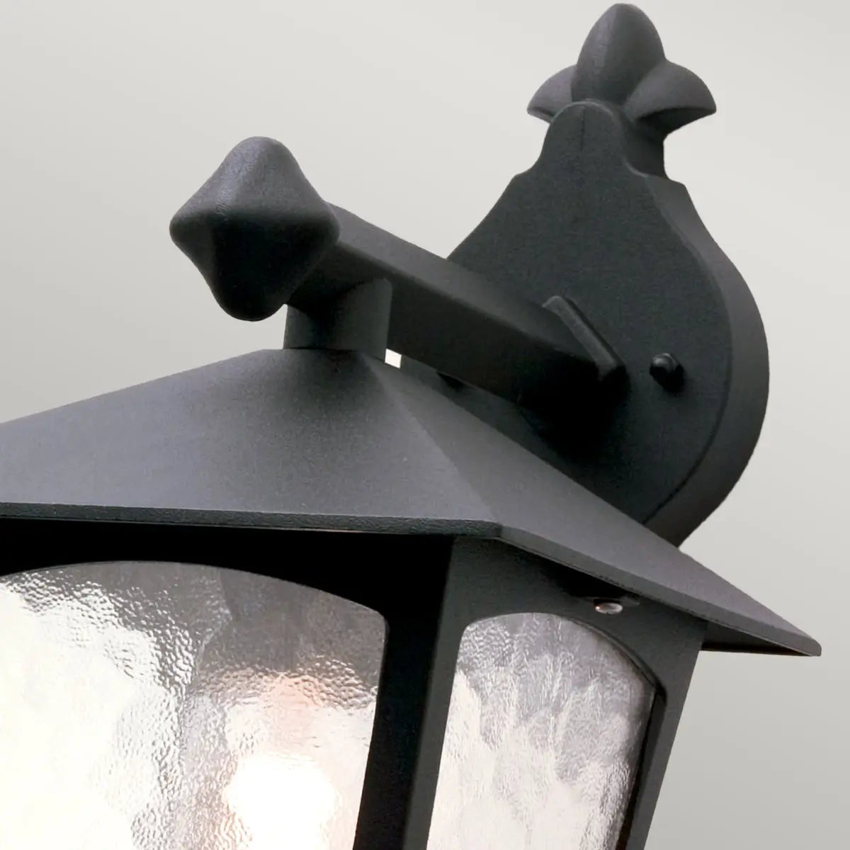 York 1 Light Wall Down Lantern — close-up design detail