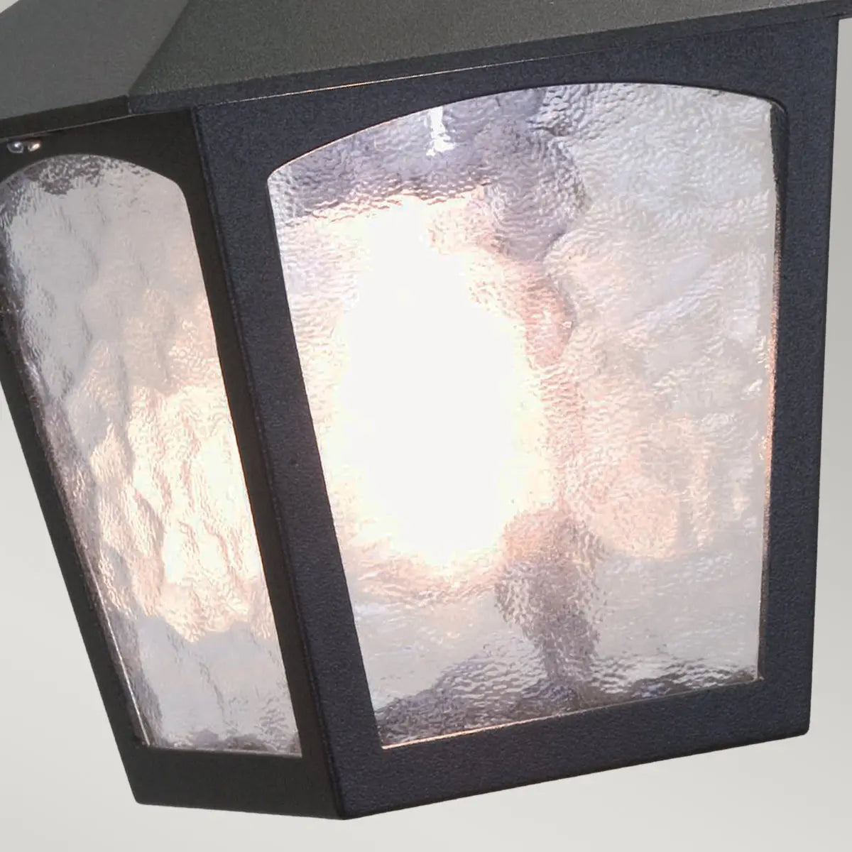 York 1 Light Porch Chain Lantern — close-up design detail 3