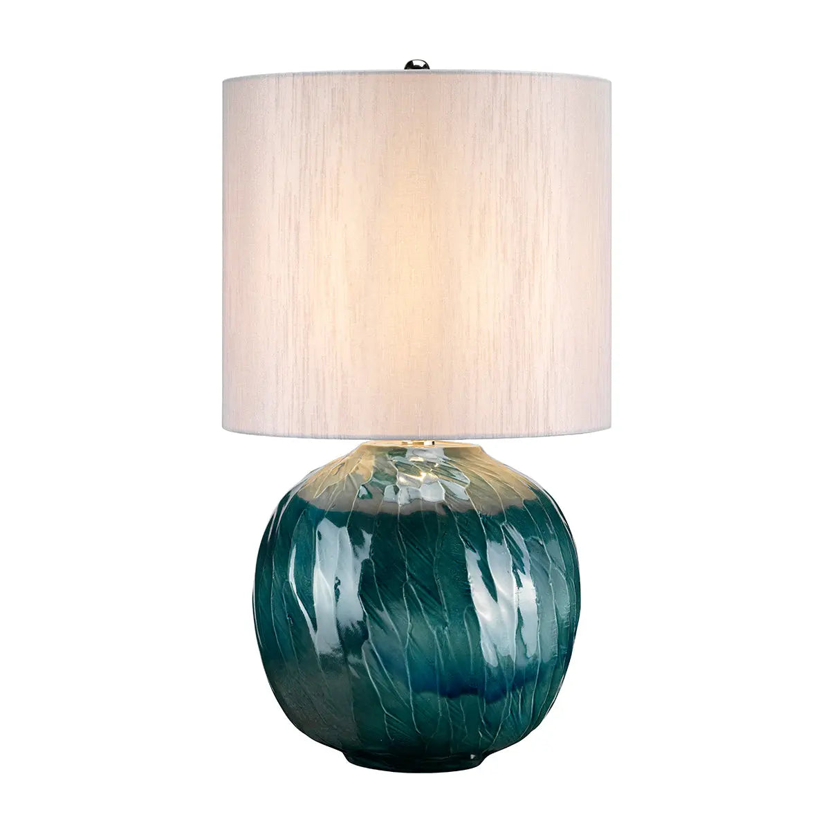 Blue Globe Table Lamp — product view
